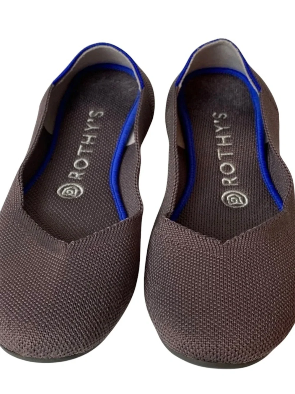 Rothy’s women’s round toe Knit loafer flats shoes size 7